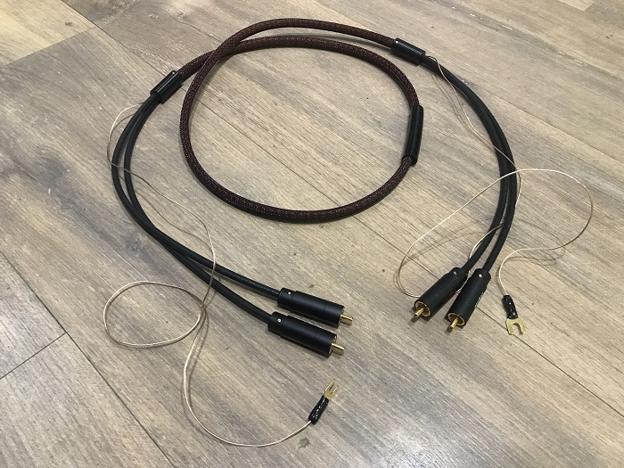 Zavfino 1877Phono The Majestic MK2 OCC Copper Phono Cable Double Shielded Design (2RCA - 2RCA) (1.5m)